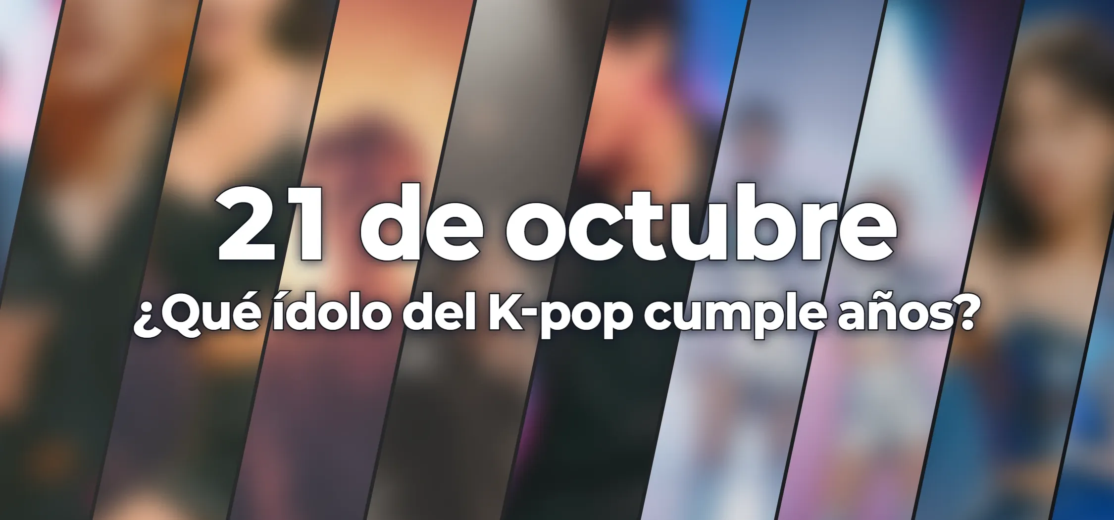¿Qué ídolo del K-pop cumple años?