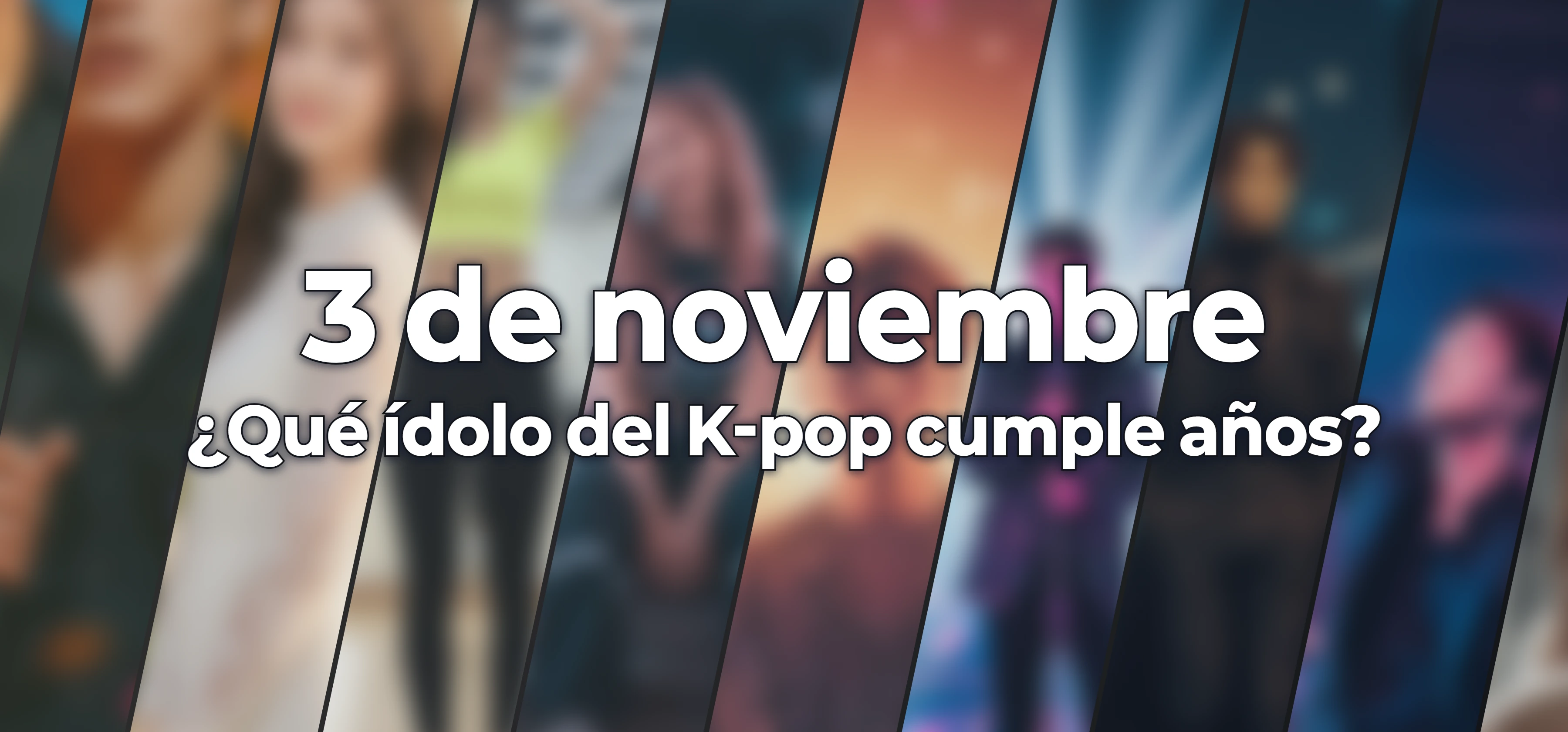 ¿Qué ídolo del K-pop cumple años?