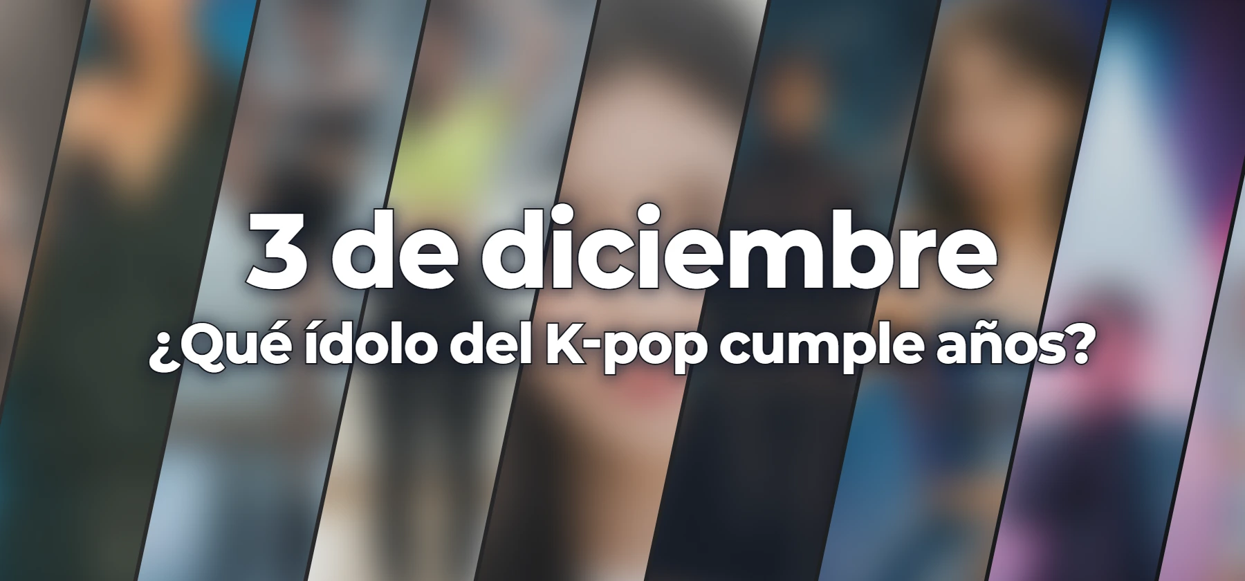 ¿Qué ídolo del K-pop cumple años?