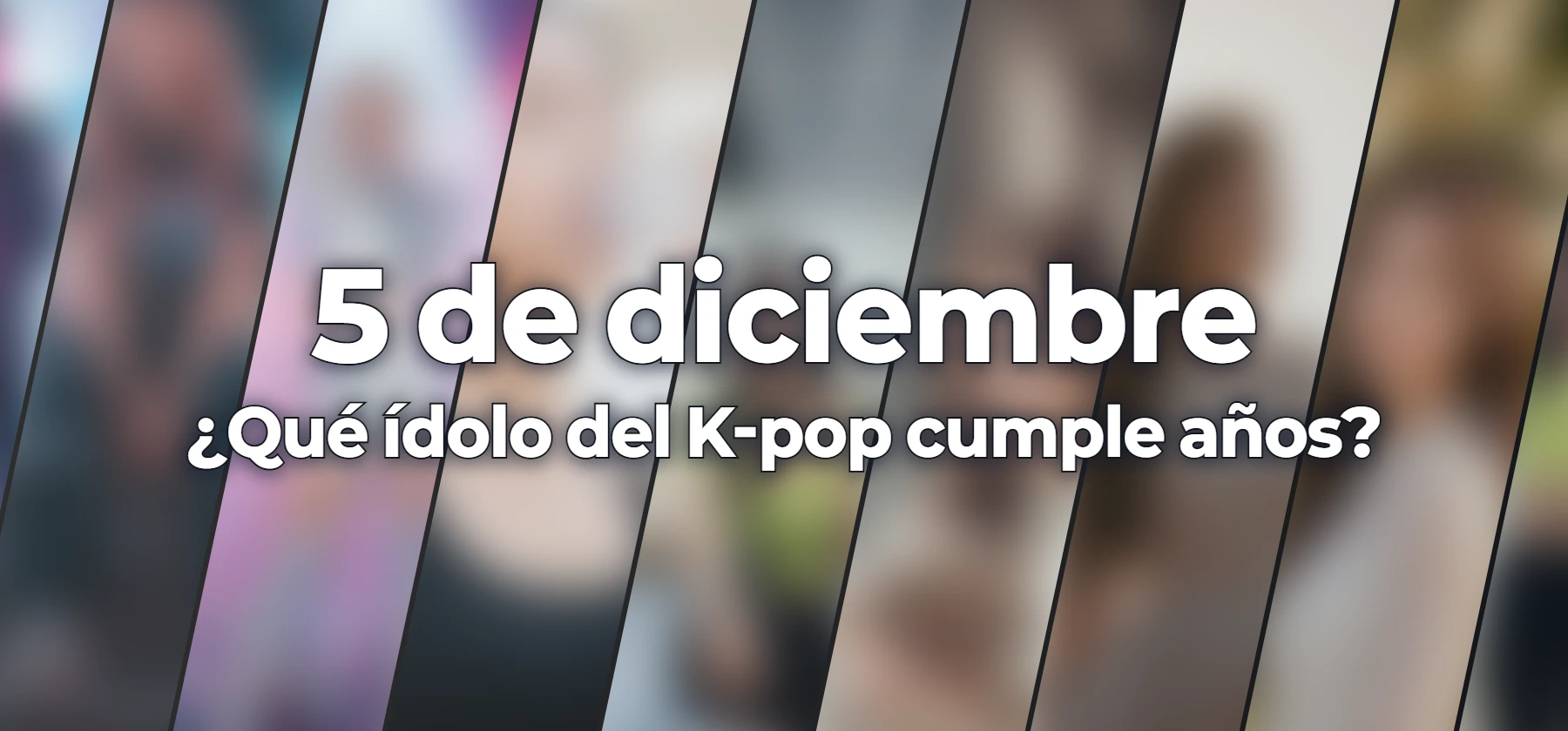 ¿Qué ídolo del K-pop cumple años?
