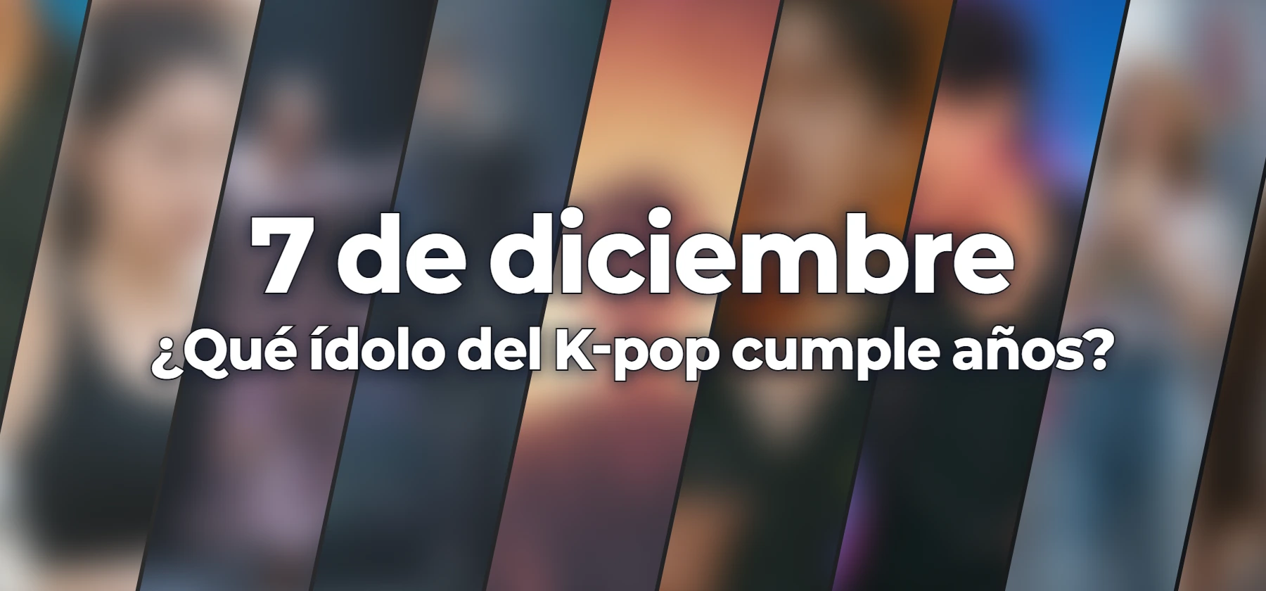 ¿Qué ídolo del K-pop cumple años?