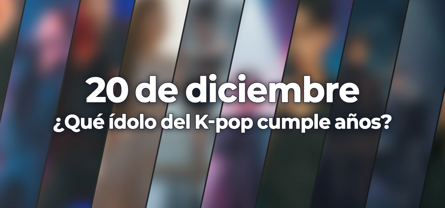 ¿Qué ídolo del K-pop cumple años?