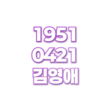 김영애