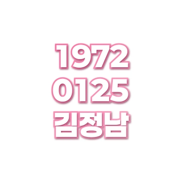 김정남
