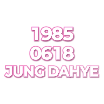 JUNG DAHYE