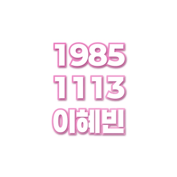 이혜빈