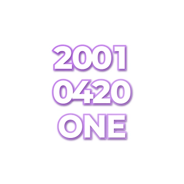 ONE