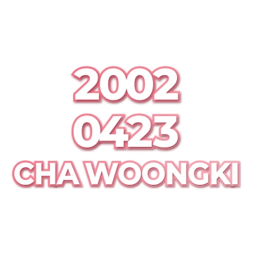 CHA WOONGKI