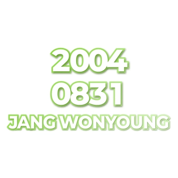 JANG WONYOUNG