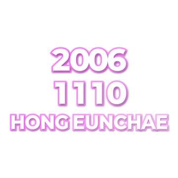 HONG EUNCHAE